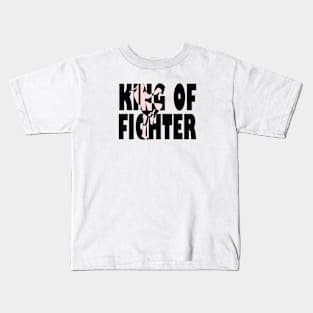 best muay thai king of fighter Kids T-Shirt